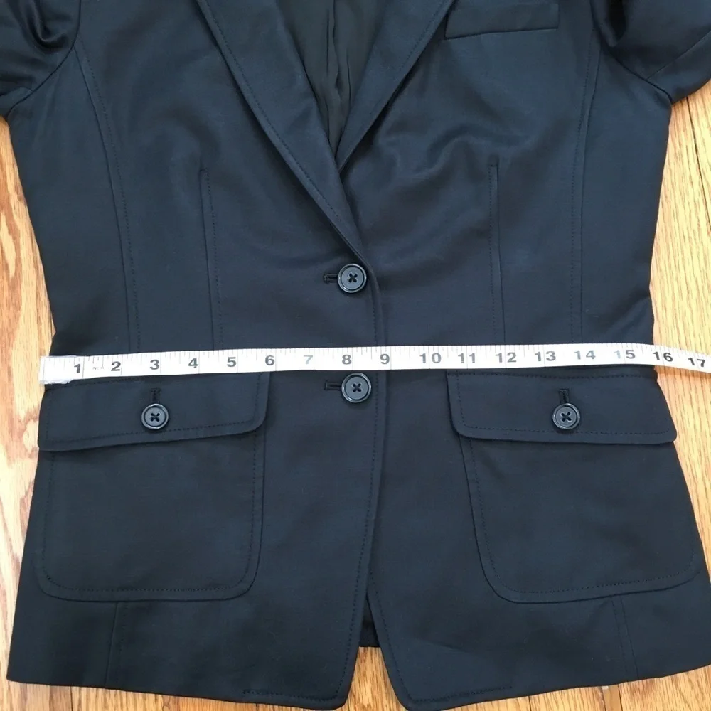 Banana Republic Cotton Dark Navy Classic Blazer Suit